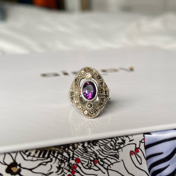 Vintage Earrings and Ring Set - Picture 2 of 7